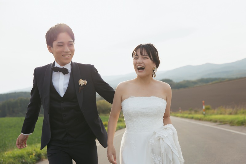北海道　美瑛の大自然で撮影