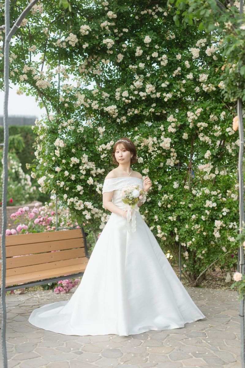 夏の遊園地撮影はいかがですか？【メリーゴーランドとローズガーデン】