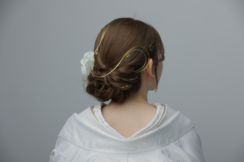 和装ヘアスタイル･:*+.