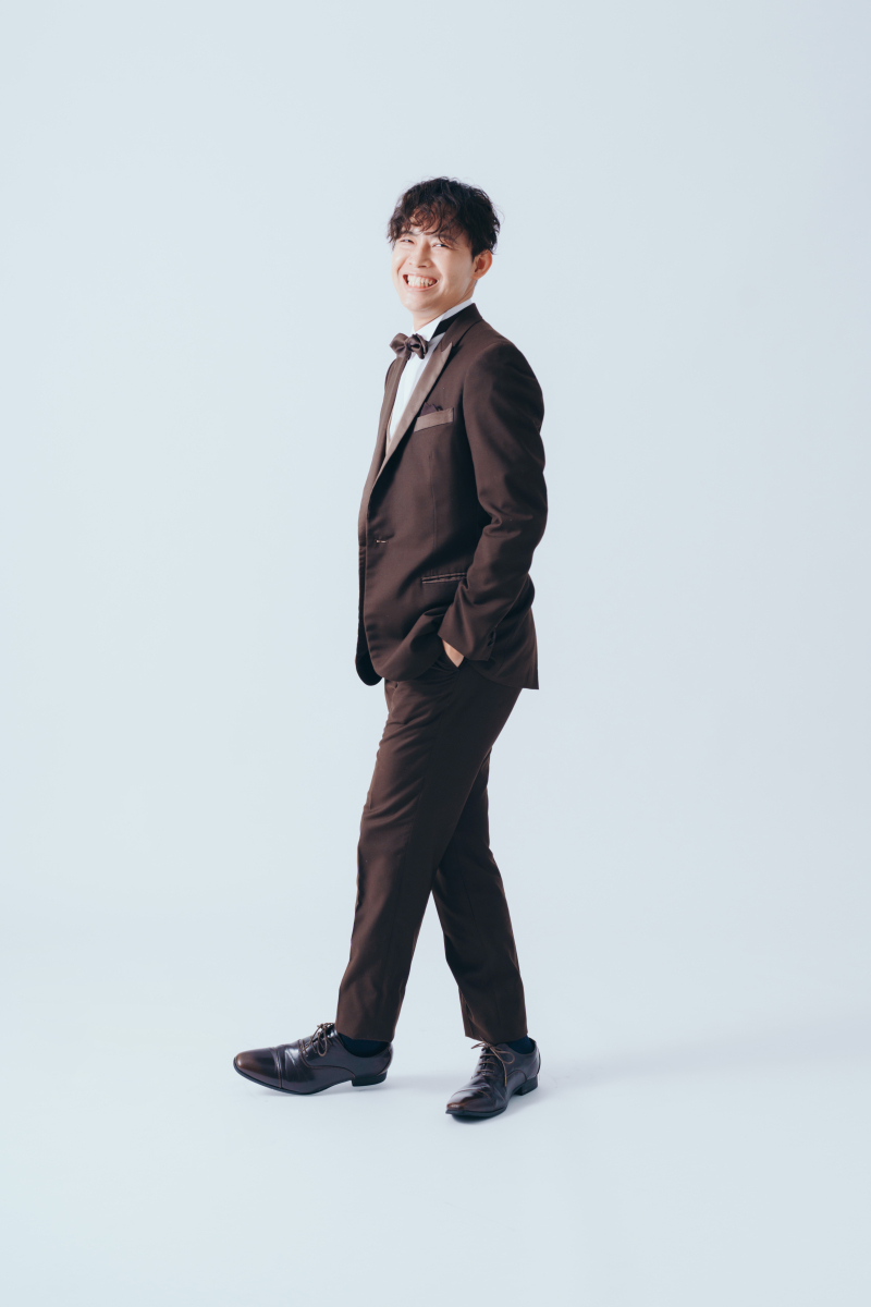 オリジナルのユニフォームで撮影*