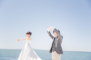 青空あふれるマーブルビーチ!!