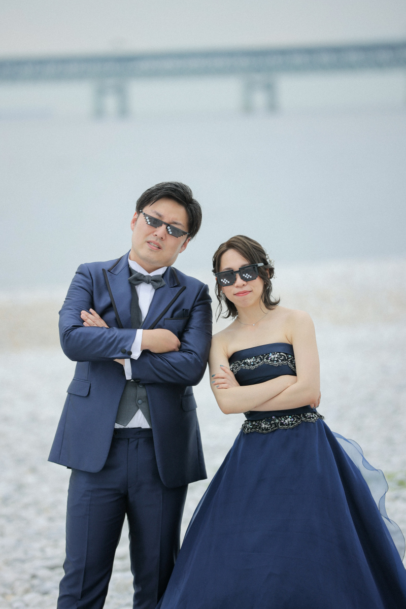 アイテムとビーチ撮影