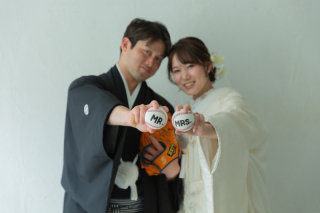 お二人らしい撮影ができるスタジオplusプラン！