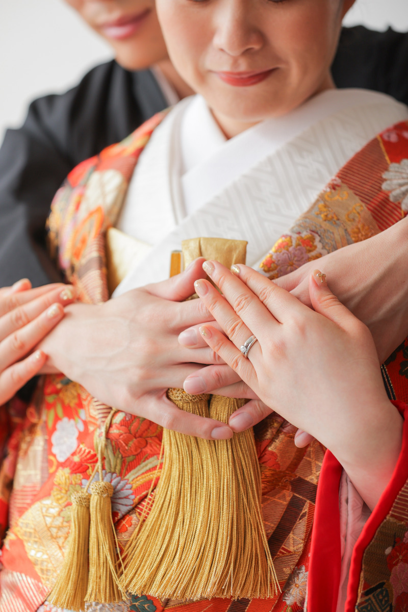 秋感満載!屋内スタジオで和装撮影!