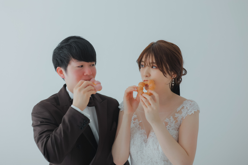 可愛いドーナツと一緒に♡