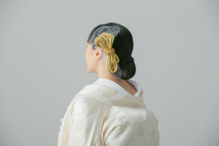 和装 シニヨン♪