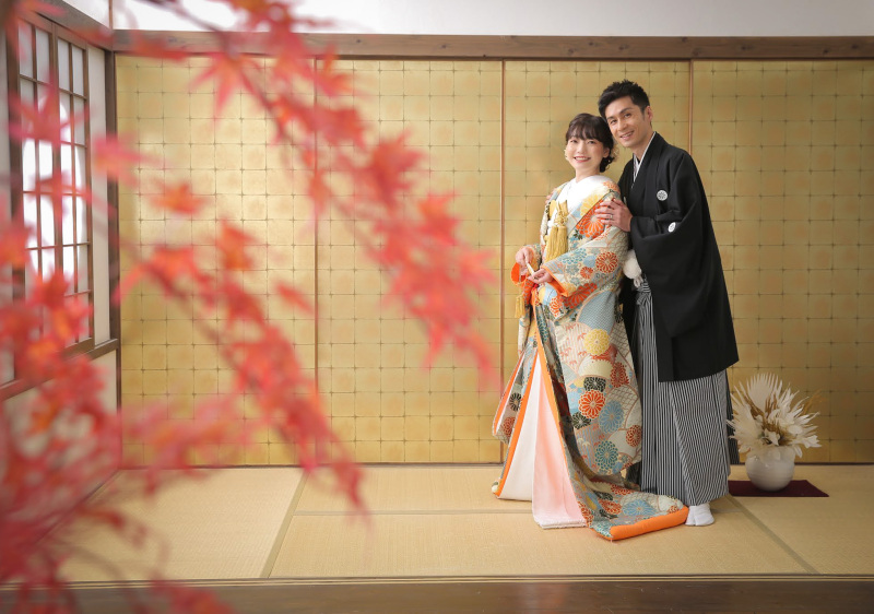 紫陽花の生け花で一味違うお写真を♪