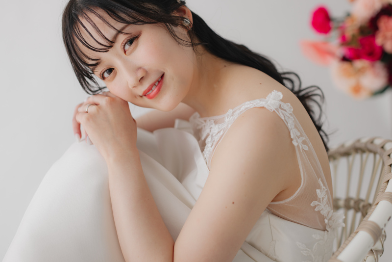 ふんわり可愛いヘアメイク