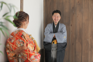 スタジオで叶う庭園撮影！！