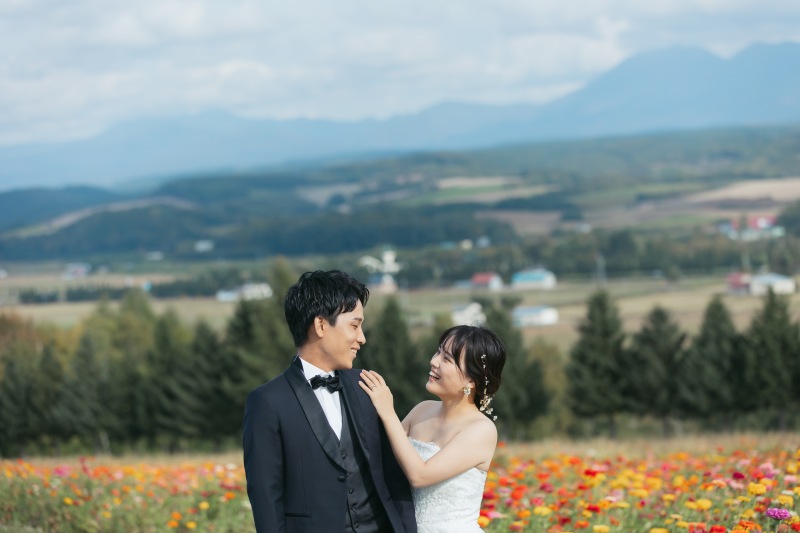 北海道　美瑛の大自然で撮影