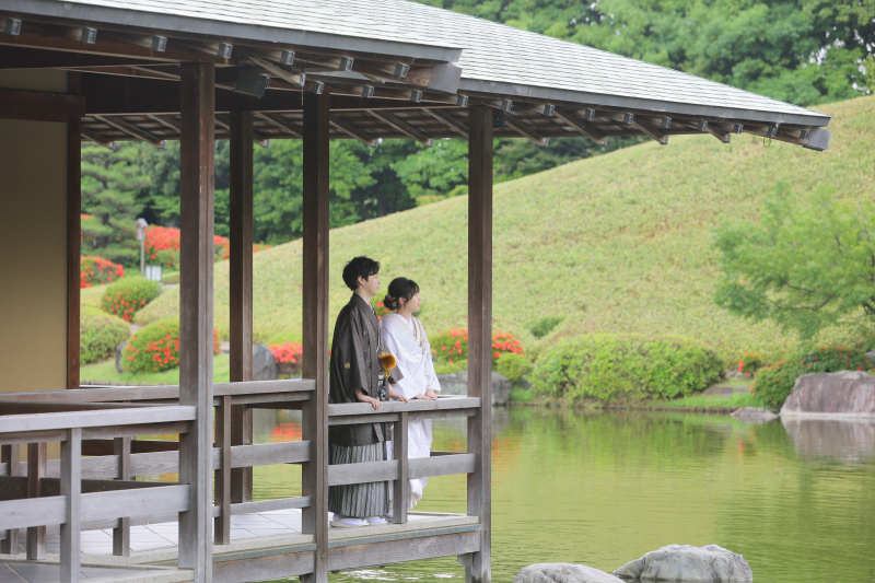 緑が綺麗な大仙公園ロケーション！
