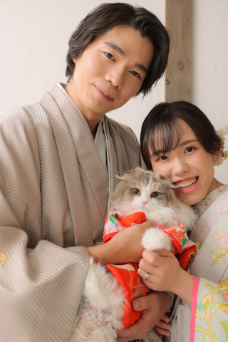 ペットと一緒に写真撮影!