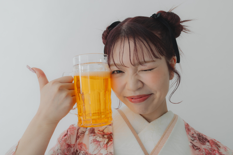 個性的ヘアメイク