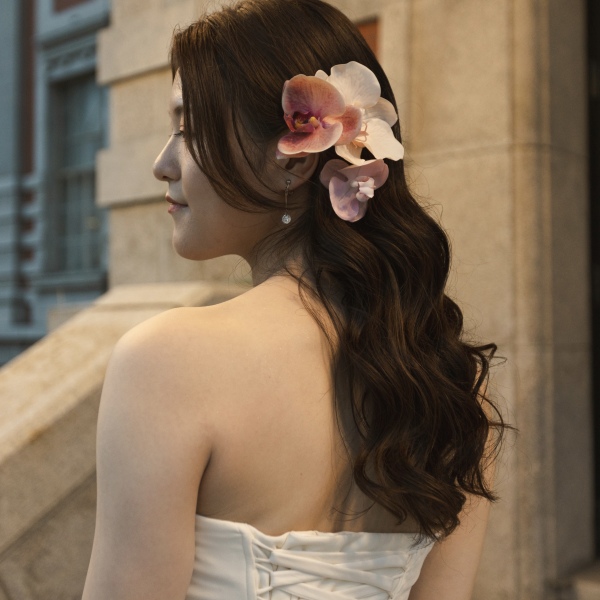 洋装ヘアスタイル