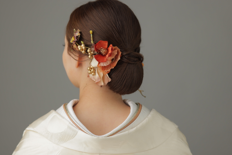 和装・洋装撮影 ヘアメイクチェンジ