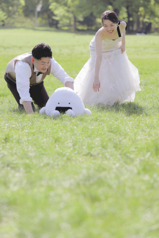 鶴見緑地で春色撮影日和