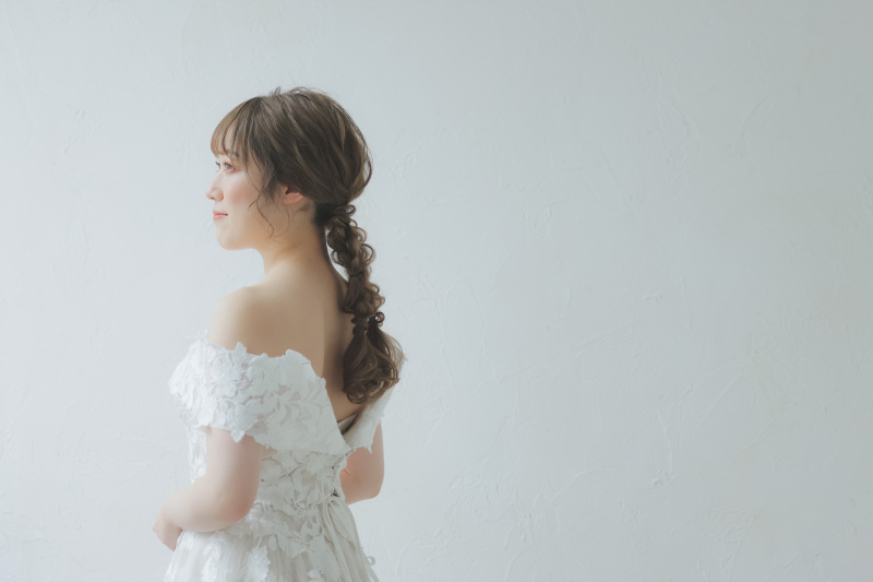 洋装ヘアスタイル