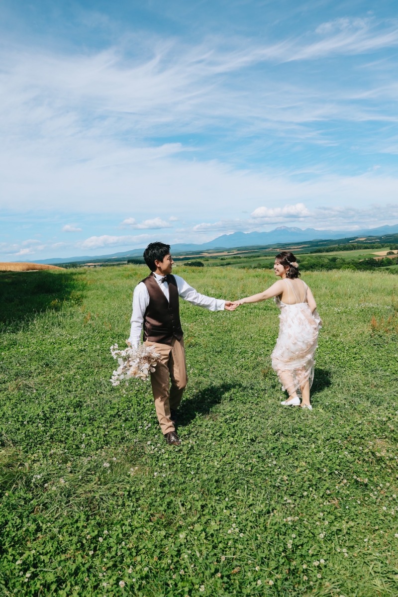 夏の北海道で花畑&牧場撮影♪