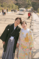 家族と一緒に大阪城公園ロケーション！