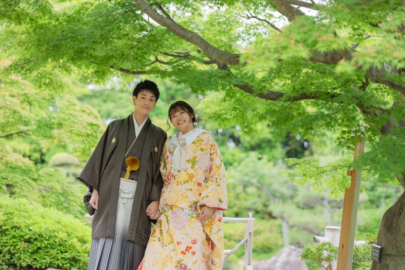 大仙公園で新緑ロケーション撮影