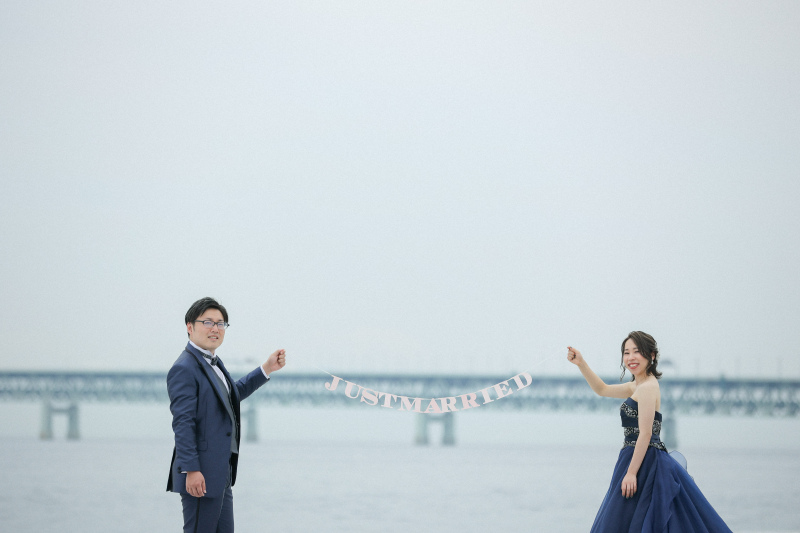 アイテムとビーチ撮影