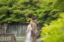 新緑の眩しいロケーションでウェディングフォト撮影!!
