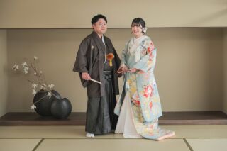 彩り豊かな和装スタジオフォト