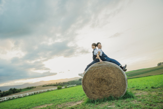 夕景撮影@北海道