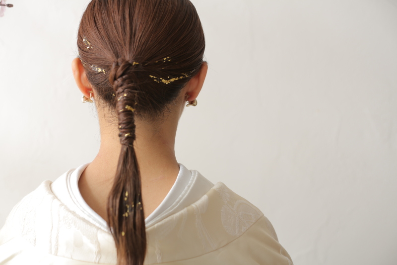 8/8　和装 Hair make