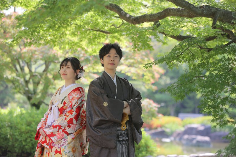 緑が綺麗な大仙公園ロケーション！