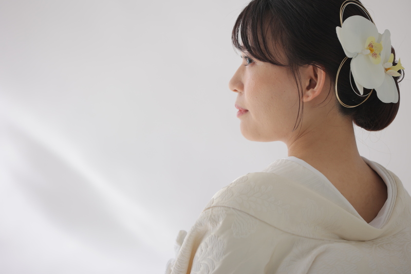 ナチュラル和装ヘアメイク