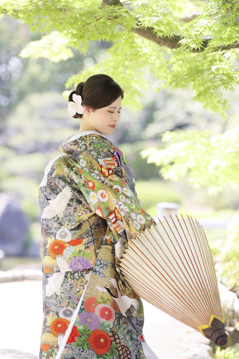 綺麗め和装ヘアスタイル