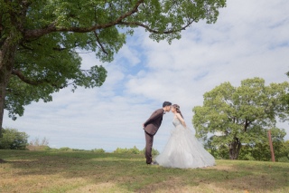 大仙公園で叶える、和装と洋装の贅沢撮影プラン