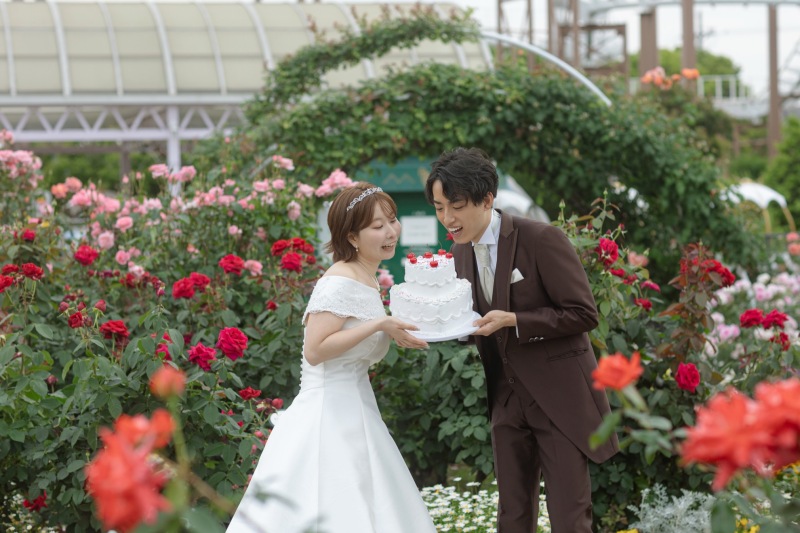 夏の遊園地撮影はいかがですか？【メリーゴーランドとローズガーデン】