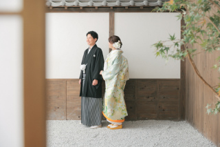 和装:屋内庭園スタジオ