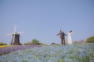 鶴見緑地公園4月撮影