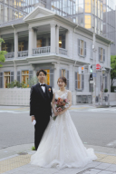 夕暮れ時の旧居留地