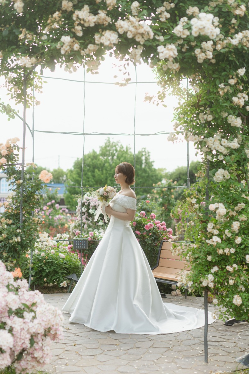 夏の遊園地撮影はいかがですか？【メリーゴーランドとローズガーデン】