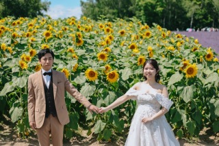 夏の北海道で花畑&牧場撮影♪