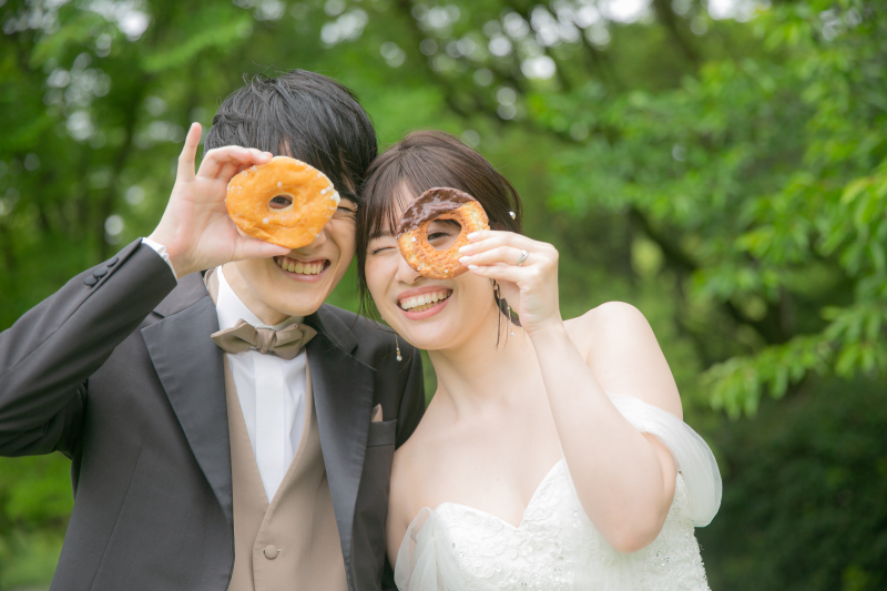 小物を使って！鶴見緑地公園ロケーション！！