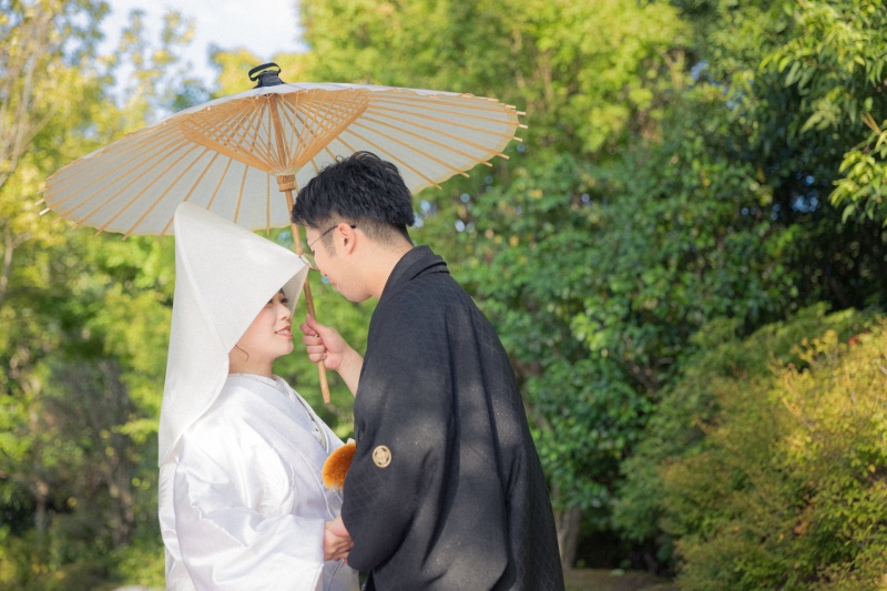 大仙公園で叶える、和装と洋装の贅沢撮影プラン