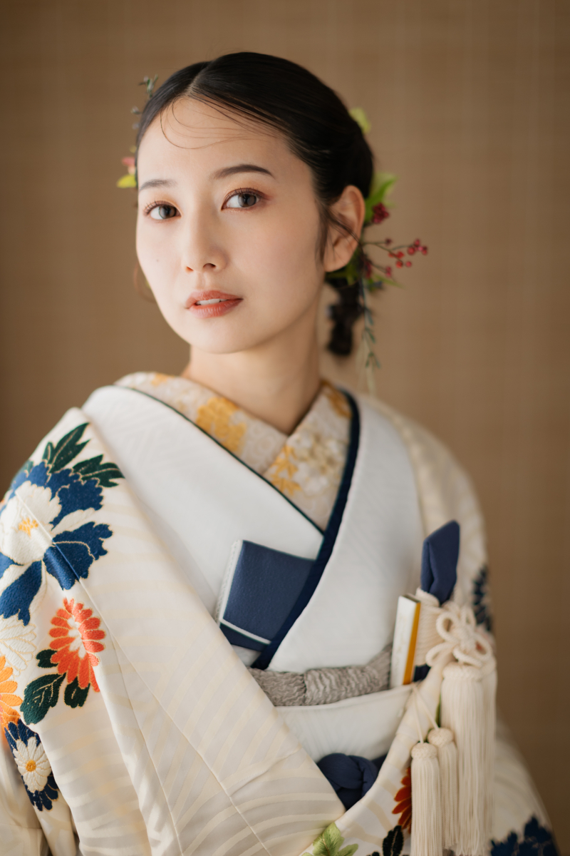 和装でも個性的なstyleに♩