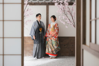 メッチャ和装!庭園スタジオ撮影
