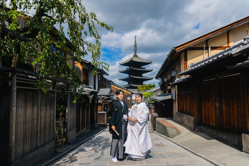 京都の名所を訪れる