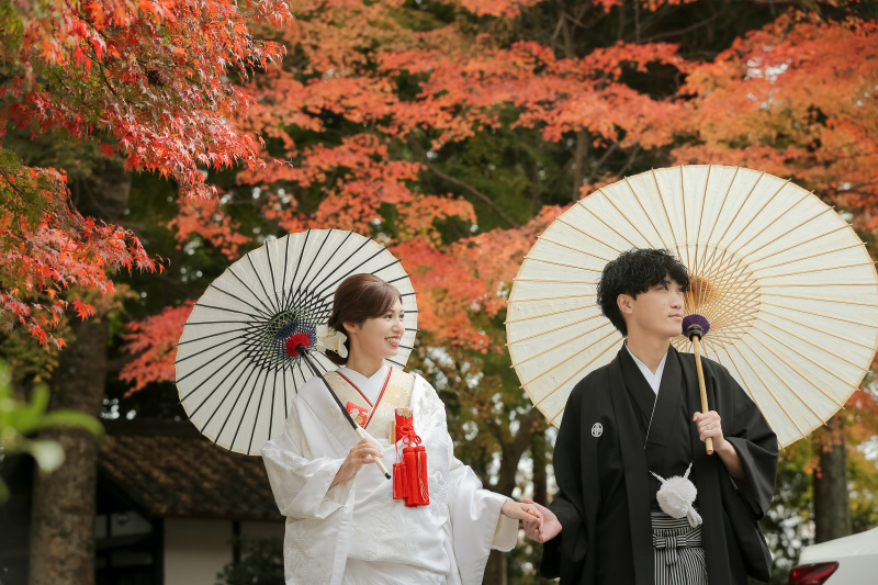 紅葉の西教寺ロケーション!