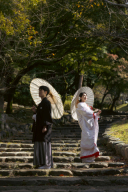 「円山公園」で和装ロケーション＾＾