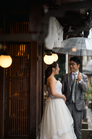 雨の日の魅力を引き出して