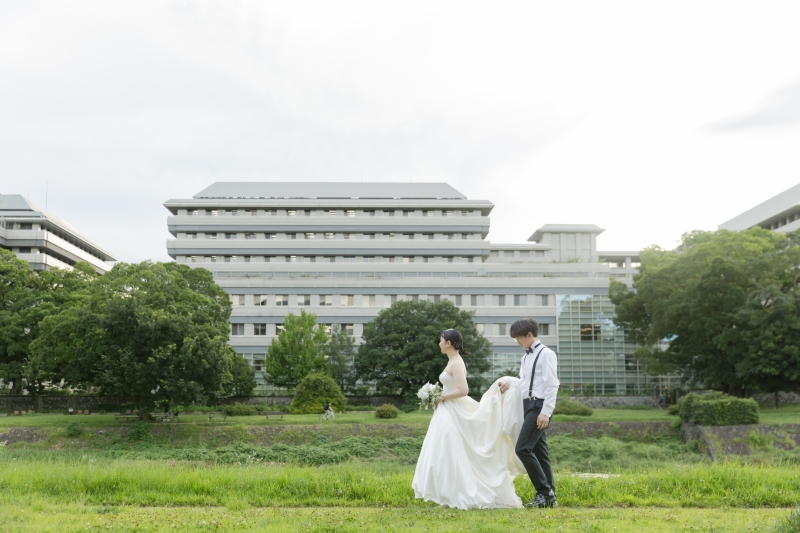 屋内庭園+鴨川ロケーションで和装も洋装も♪