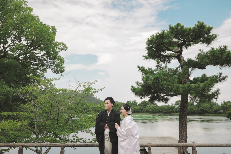 大覚寺で残す彩り豊かな写真たち