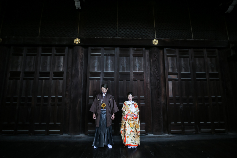 かっこいい寺社仏閣で前撮りなら!